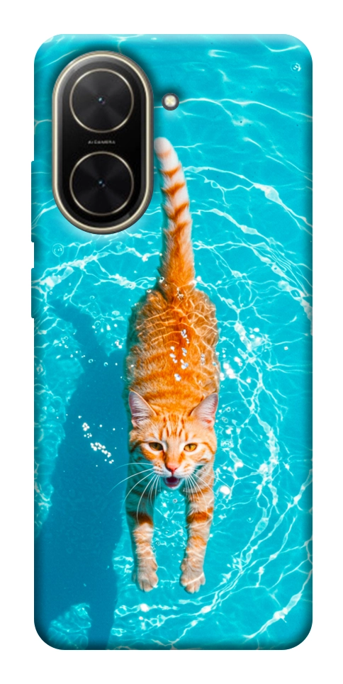 Чохол Cat swimming для Xiaomi Poco C71
