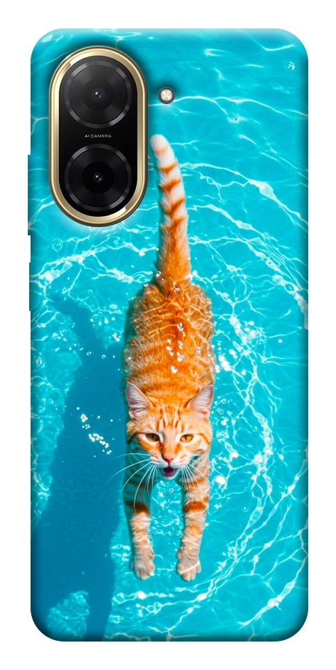 Чехол Cat swimming для Xiaomi Redmi A5