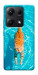 Чехол Cat swimming для Xiaomi Redmi Note 14S