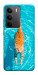 Чехол Cat swimming для Realme C75