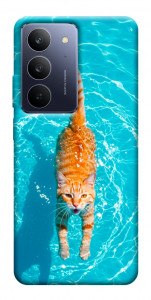 Чехол Cat swimming для Realme C75x