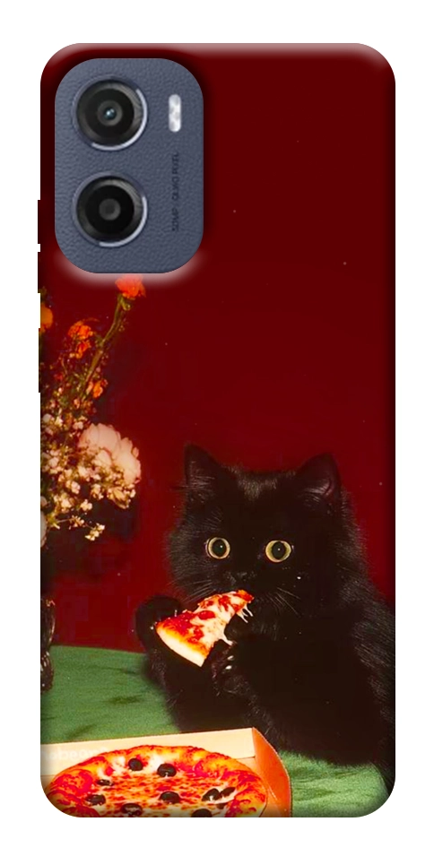 Чохол Pizza paws для Motorola Moto E15