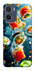 Чехол Sushi falling для Motorola Moto E15
