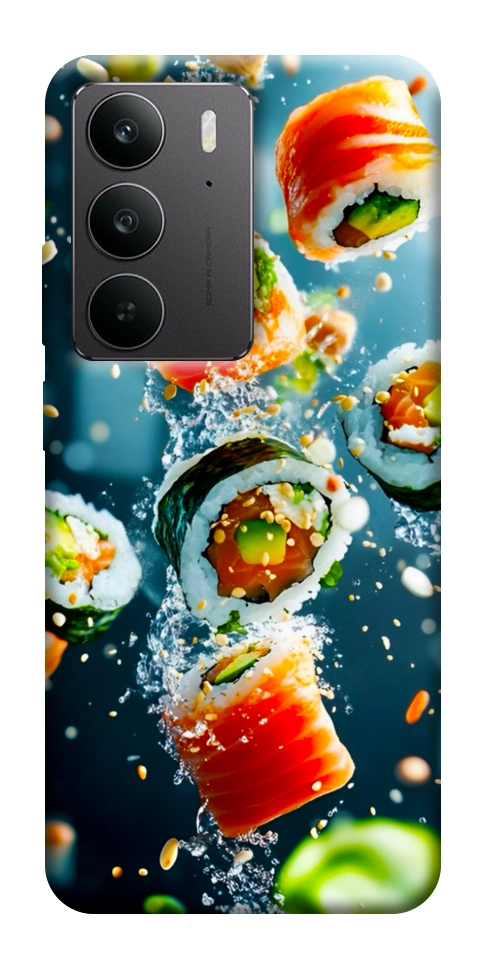 Чехол Sushi falling для Realme C75