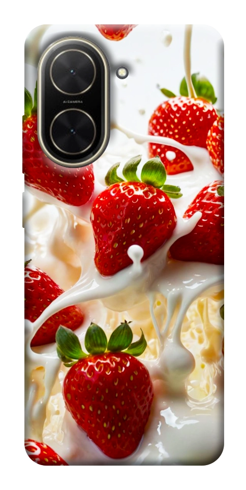Чохол Strawberry and cream для Xiaomi Poco C71