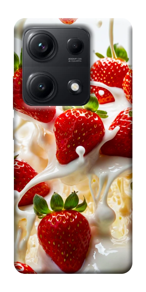 Чехол Strawberry and cream для Xiaomi Redmi Note 14S