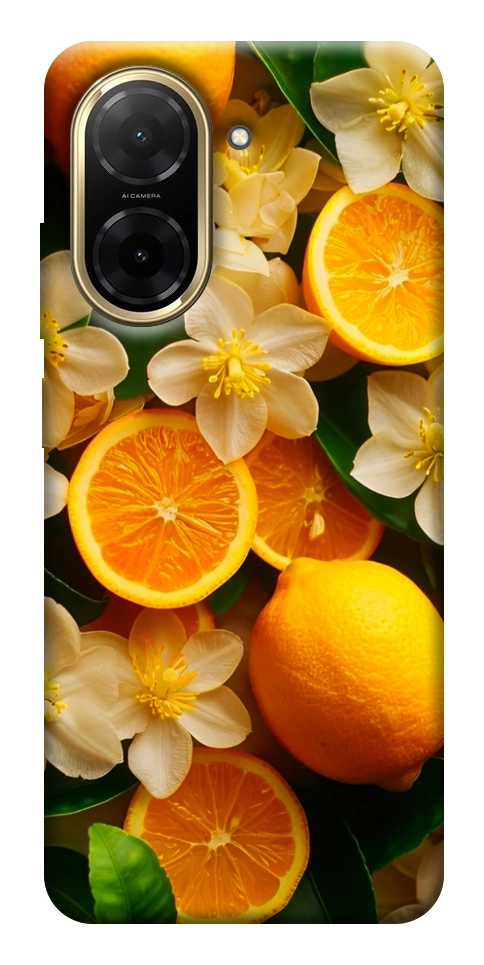 Чехол Лимоны и цветы для Xiaomi Redmi A5