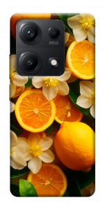 Чехол Лимоны и цветы для Xiaomi Redmi Note 14S
