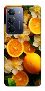 Чехол Лимоны и цветы для Realme C75x
