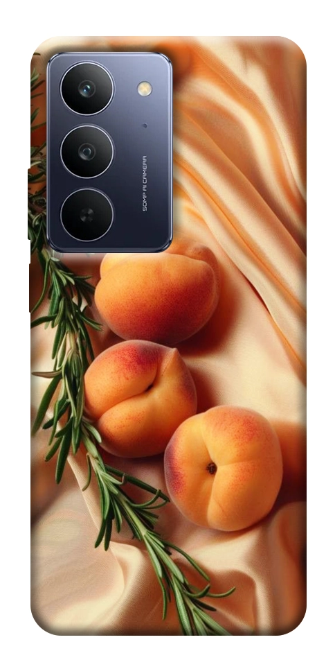 Чехол Лакешери персики для Realme C75x