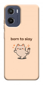Чехол Born to slay для Motorola Moto G05