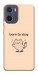 Чехол Born to slay для Motorola Moto E15