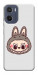 Чехол Labubu grey для Motorola Moto E15