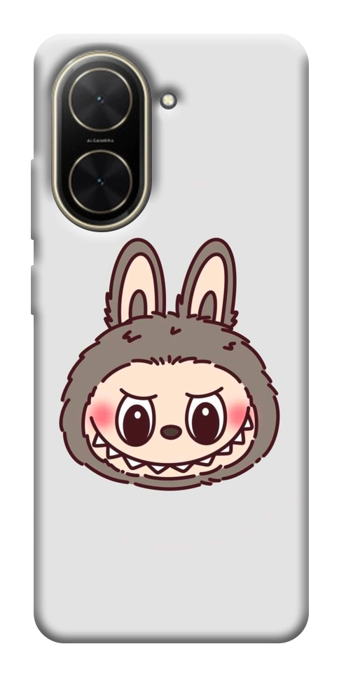Чехол Labubu grey для Xiaomi Poco C71