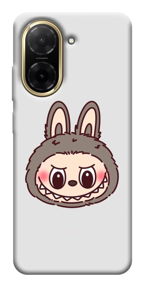 Чохол Labubu grey для Xiaomi Redmi A5