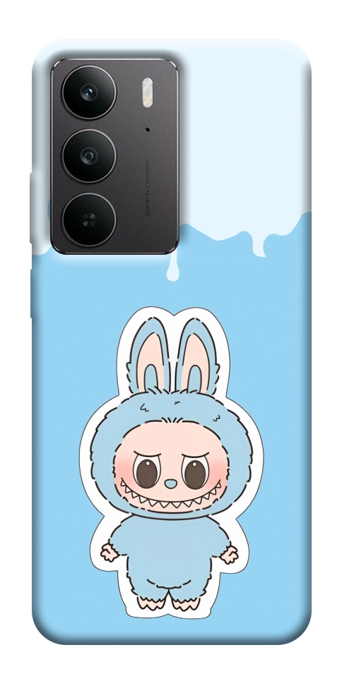Чехол Labubu blue для Realme C75
