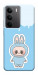 Чехол Labubu blue для Realme C75