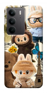 Чехол Labubu mood для Realme C75