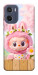 Чехол Labubu flower для Motorola Moto G05