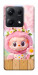 Чехол Labubu flower для Xiaomi Redmi Note 14S