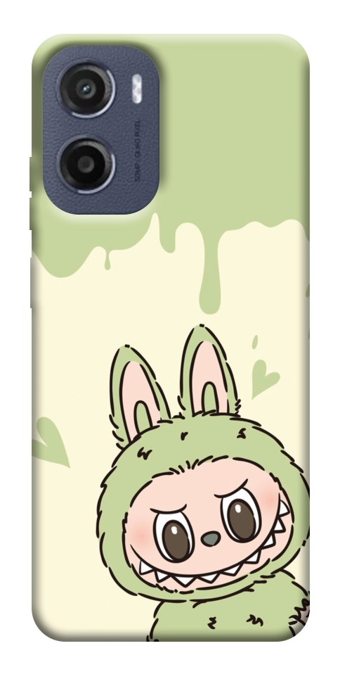 Чехол Labubu green для Motorola Moto G05