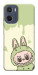 Чехол Labubu green для Motorola Moto G05