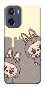 Чехол Labubu twins для Motorola Moto G05