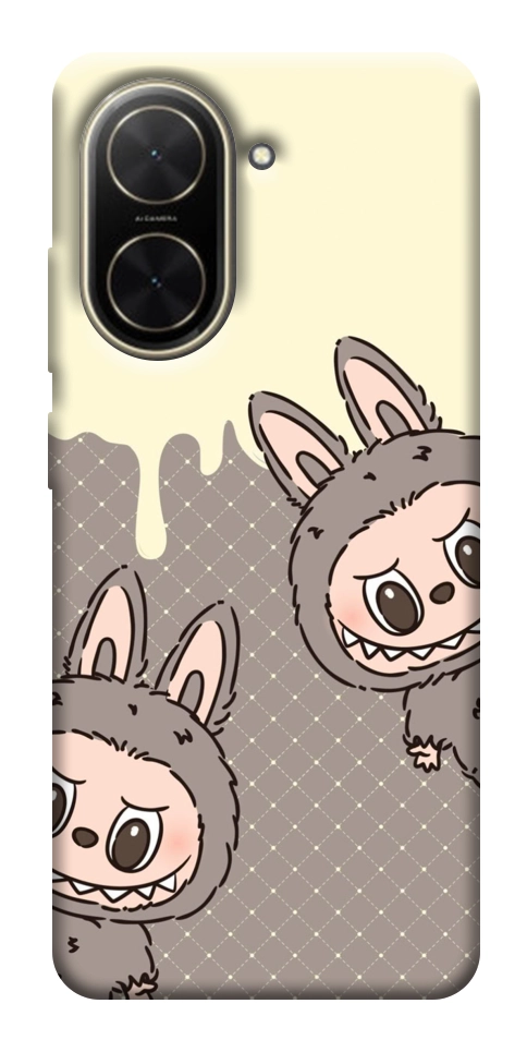 Чохол Labubu twins для Xiaomi Poco C71