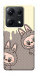 Чехол Labubu twins для Xiaomi Redmi Note 14S
