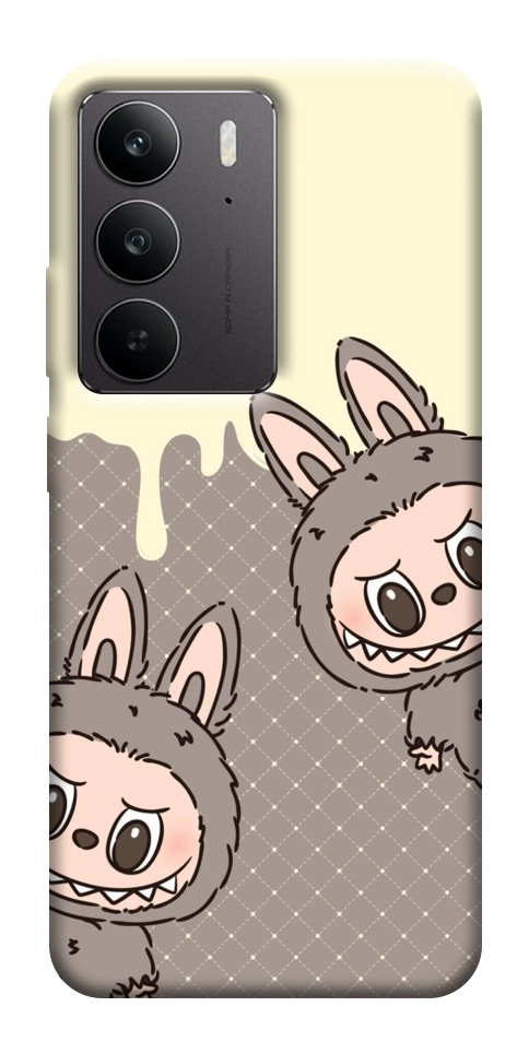 Чехол Labubu twins для Realme C75