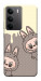 Чехол Labubu twins для Realme C75
