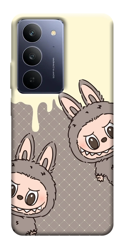 Чохол Labubu twins для Realme C75x