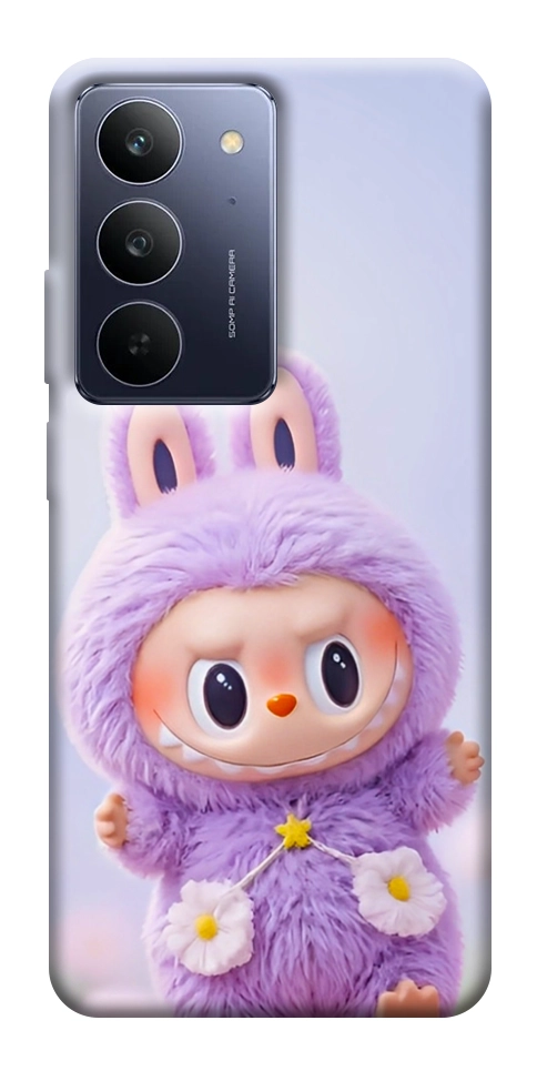 Чохол Labubu purple для Realme C75x