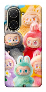 Чохол Rainbow labubu для Xiaomi Poco C71