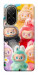 Чохол Rainbow labubu для Xiaomi Poco C71
