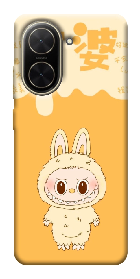 Чохол Yellow labubu для Xiaomi Poco C71