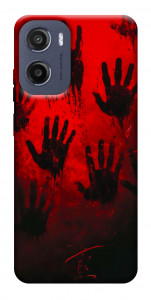 Чехол Bloody hands для Motorola Moto G05