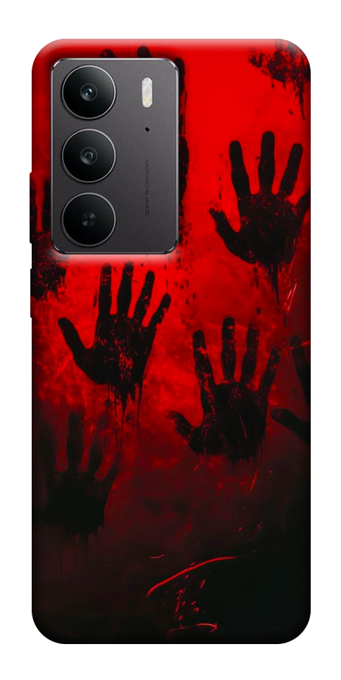 Чехол Bloody hands для Realme C75