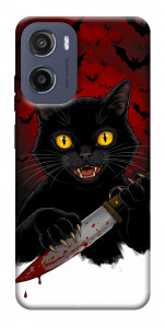 Чехол Horror lucky cat для Motorola Moto E15