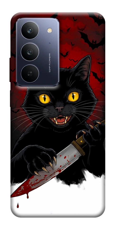Чехол Horror lucky cat для Realme C75x
