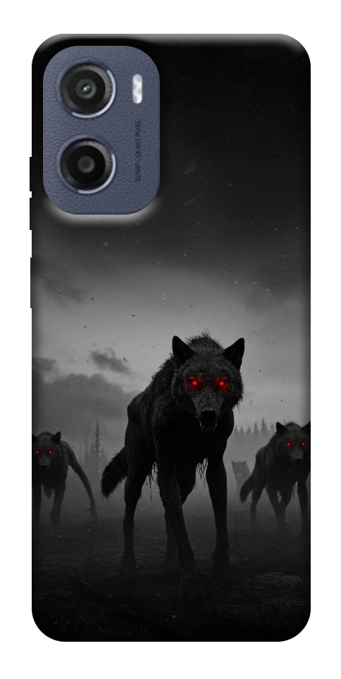 Чехол Horror wolfs для Motorola Moto E15
