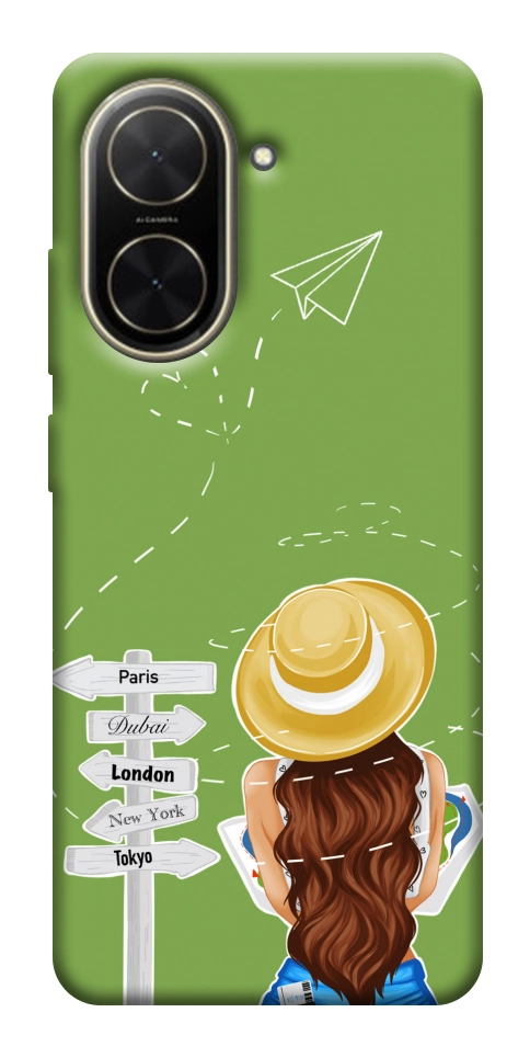 Чохол Travel girl для Xiaomi Poco C71