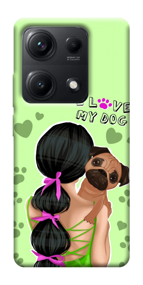 Чехол Love my dog для Xiaomi Redmi Note 14S