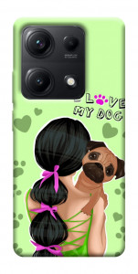 Чехол Love my dog для Xiaomi Redmi Note 14S