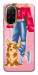 Чехол Girl and corgi для Xiaomi Redmi A5