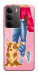 Чехол Girl and corgi для Realme C75