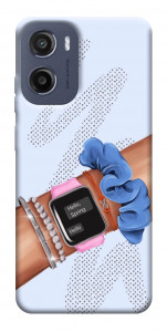 Чехол Hello spring для Motorola Moto G05
