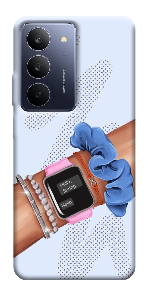 Чехол Hello spring для Realme C75x