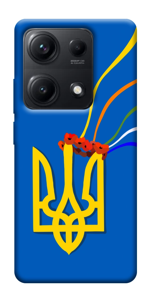 Чехол Квітучий герб для Xiaomi Redmi Note 14S