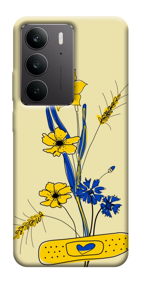 Чехол Українські квіточки для Realme C75